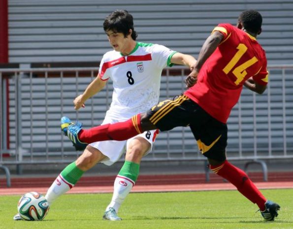 Young  Rubin Kazan forward Sardar Azmoun may be ready to be given more of a starring role