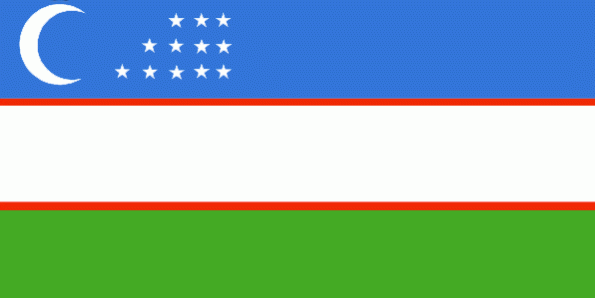 Uzbeki Flag